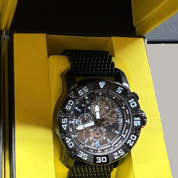 Invicta Racing JM Limited Edition 48054 Men's Watch Quartz - Black Reloj 48mm - Picture 1 of 4